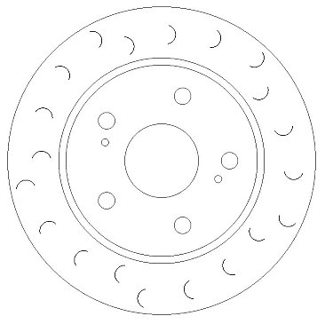 Rear Brake Discs 259 mm to fit Suzuki Swift Iv (FZ, NZ)