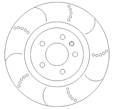 Rear Brake Discs 345 mm to fit BMW 1 Series (F20)