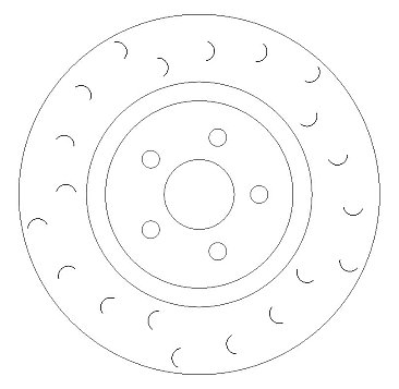 Front Brake Discs 325 mm to fit Jaguar F-Pace (X761) Land Rover and others