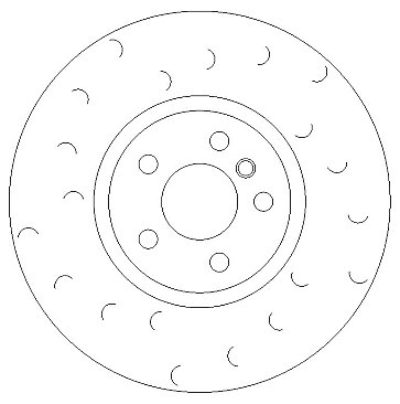 Mini Cooper JCW F56 Front Brake Discs