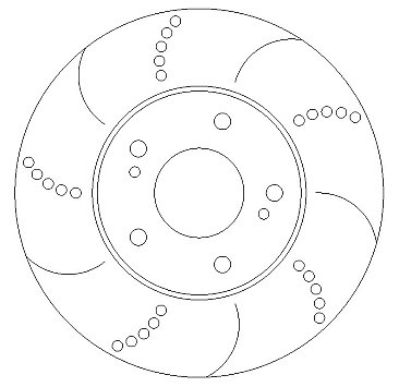 Front Brake Discs to fit Nissan 200SX S14