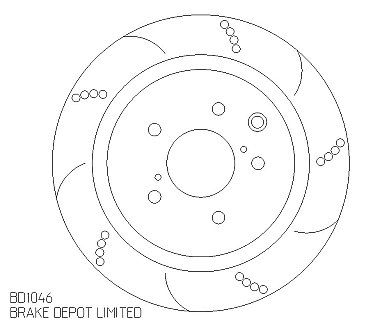 Rear Brake Discs to fit Nissan 300ZX Twin Turbo Z32