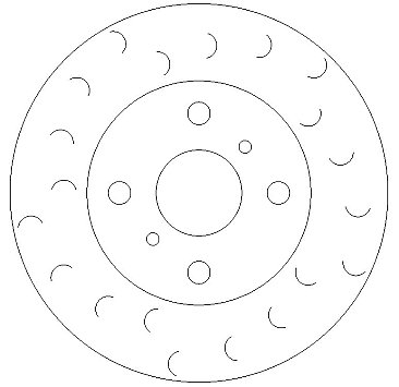 Front Brake Discs 238 mm to fit Toyota Corsa Hatchback (_L5_)