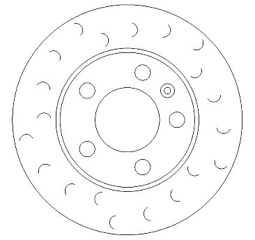 Rear Brake Discs 230 mm to fit Audi A1 (8X1, 8XK) Seat / Skoda / VW and others