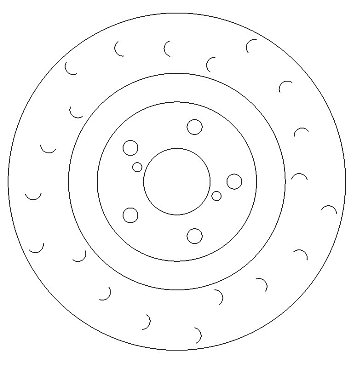 Front Brake Discs 293 mm to fit Subaru Brz (ZC6) Toyota and others