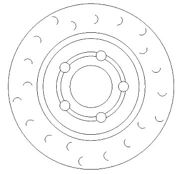 Rear Brake Discs 256 mm to fit Audi A3 (8L1) Seat / Skoda / VW and others