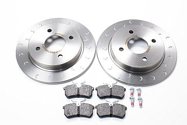 Fiesta ST Rear C Hook Brake Discs and Mintex Pads ST150 ST180 ST200