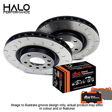 Front Performance Brake Discs and Pads to fit BMW M135 M140