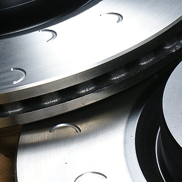 Audi S3 8V Rear C-Hook Brake Discs with Mintex Brake Pads