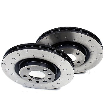 Rear Brake Discs 304 mm to fit Honda Civic Type R FK8