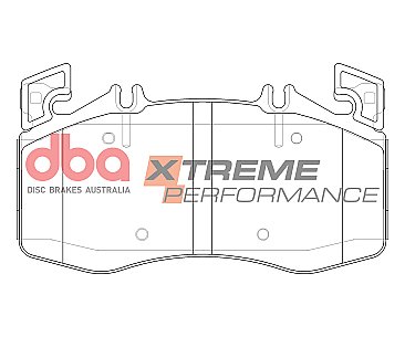 Front DBA Xtreme Brake Pads to fit Mercedes A45 AMG