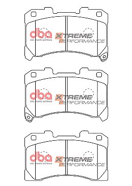 Front DBA Xtreme Brake Pads to fit Toyota Yaris GR