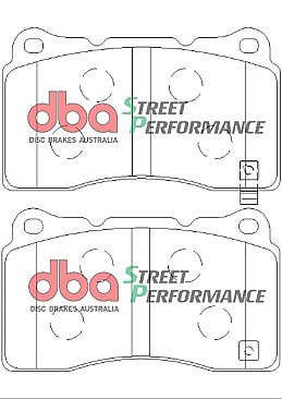 Front DBA Performance Street Pads for Mitsubishi Lancer Evo (Brembo)