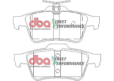 Rear DBA Performance Street Pads to fit Focus RS MK3