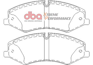 Front DBA Xtreme Brake Pads to fit Discovery 4