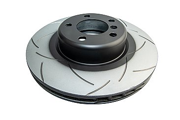 Front DBA Street Series T2 Grooved Brake Discs to fit BMW