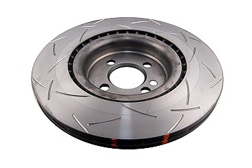 Front DBA Brake Discs 4000 Series T3 Slotted to fit Mercedes A45 AMG