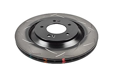 Rear DBA Brake Discs 4000 Series T3 Slotted to fit Hyundai