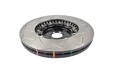 Front DBA 5000 Series T3 Slotted Brake Discs to fit Toyota Yaris GR