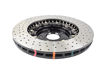 Front DBA 5000 Series XD Brake Discs to fit Toyota Yaris GR