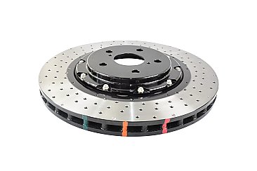 Front DBA 5000 Series XD Brake Discs to fit Toyota Yaris GR