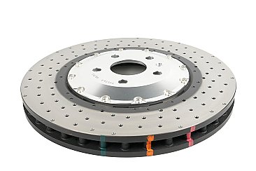 Front DBA 5000 Series XD Brake Discs to fit Audi RS3 RSQ3