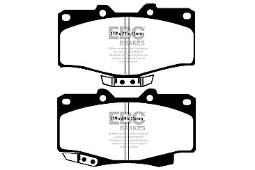 EBC Yellowstuff Brake Pads Toyota Landcruiser 4 Runner