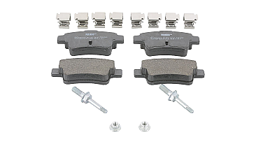 Rear Jurid Brake Pads Vauxhall Corsa 1.6 Turbo