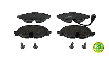 Front Performance Brake Pads to fit VW