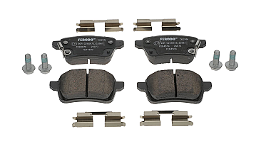 Rear Jurid Brake Pads to fit Corsa E VXR