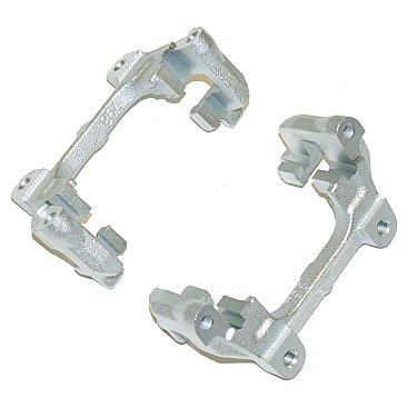 Silver Brake Caliper Carrier Brackets for Ford Focus ST MK3 – 302mm RS MK3 Rear Disc Upgrade
