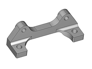 Corsa C & D Brembo Caliper Adaptor Brackets