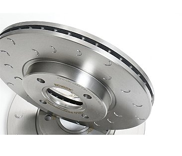 Ford Fiesta 1.6 ST180 ST200 Front & Rear C-Hook Discs with Brake Pads