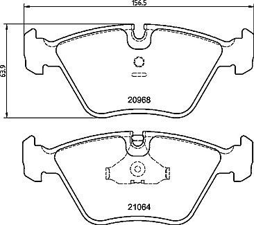 Mintex M1166 Racing Pads MDB1393M1166