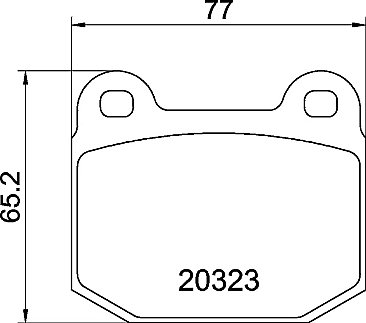 Rear Mintex M1144 Performance Brake Pads MDB1890M1144