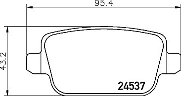 Rear Dimpled and Grooved Brake Discs and Mintex Pads to fit Ford Focus RS MK2