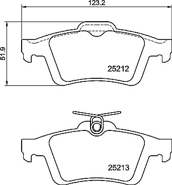 Focus ST 250 Rear Brake Discs and High Performance Pads