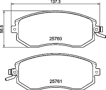 Front Brake Discs and Pads to fit Subaru BRZ