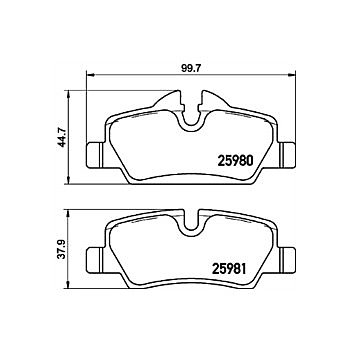 Mini Cooper S F56 HP1 Brake Package