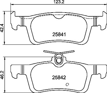 Fiesta ST 200 Rear Brake Discs and Mintex Pads