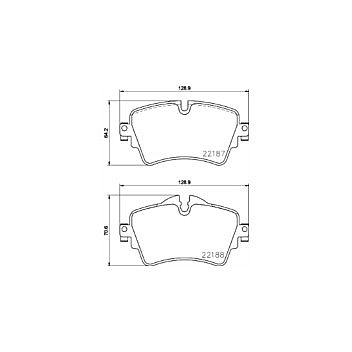 Mini Cooper S F56 HP1 Brake Package