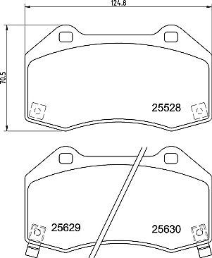 Corsa VXR Nurburgring Front Brake Discs and Mintex Performance Pads