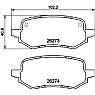 Ford Puma 1.0 Ecoboost Rear Mintex OEM Brake Pads