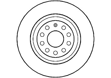 Rear Brake Discs 310 mm to fit Audi A3 (8P1) Cupra / Seat / Skoda / VW and others