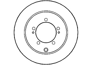 Rear Brake Discs to fit Mitsubishi 3000GT / GTO (Pair)