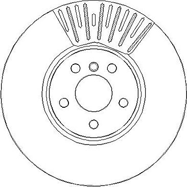 Front Brake Disc 335 mm to fit Mini Mini (F56)