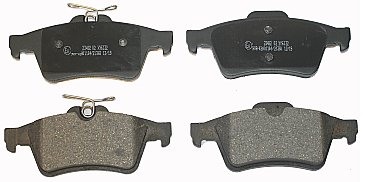 Focus ST225 Rear Grooved Brake Discs and Brake Pads