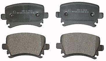 Rear Brake Pads to fit Audi A3 (8P1) 2.0 TFSI and others