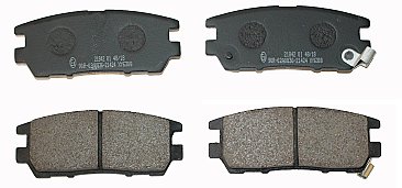 Rear Brake Pads to fit Mitsubishi DELICA / SPACE GEAR 2.8 D 4WD (PD8W, PE8W) and others