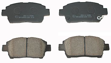 Front Brake Pads to fit Toyota CELICA Coupe (_T23_) 1.8 16V TS (ZZT231_, ZZT231R) and others